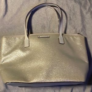 Kate Spade silver Glitter Purse